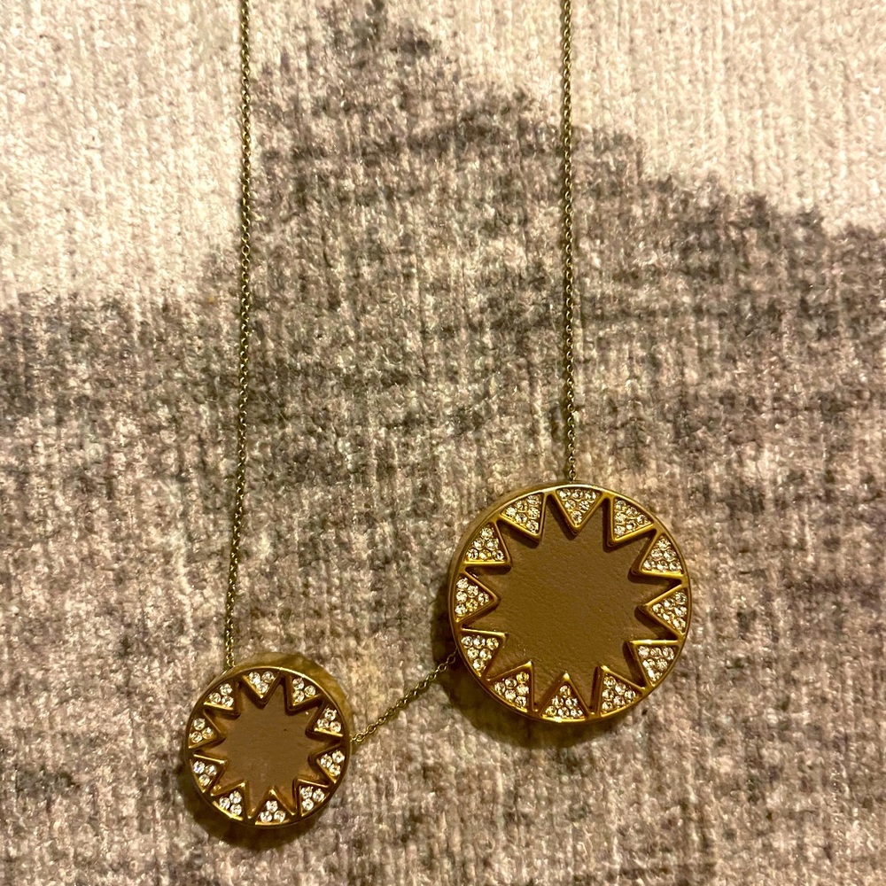 House Of Harlow Double Sunburst Necklace